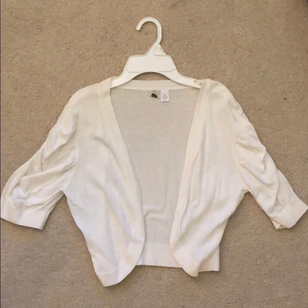 BP cinched sleeve cardigan